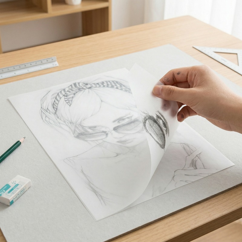 A4 Calligraphy Tracing Paper 1 - Home Office Layout recension och pris