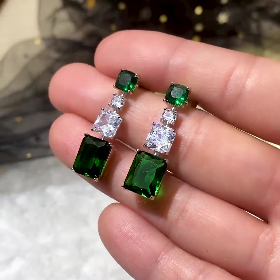 Luxury Bridal Earrings 925 Ste - Home Office Layout recension och pris