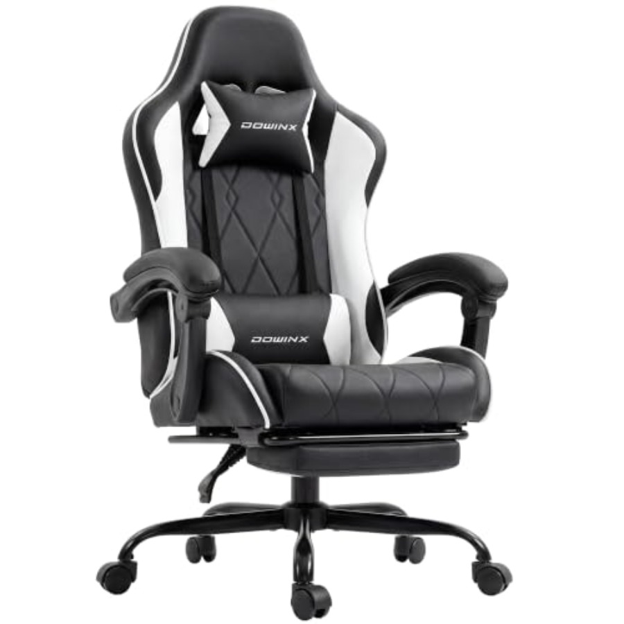 Gaming Chair with Footrest, Er - Ergonomic Office Chair recension och pris