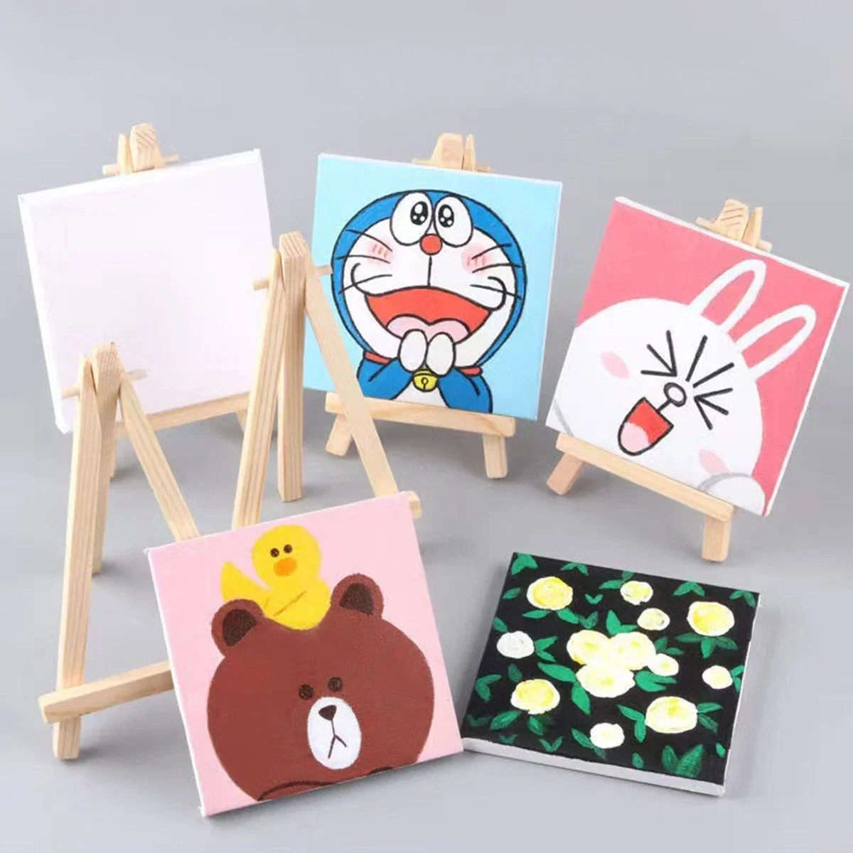 50/10pcs Wood Mini Easel Frame - Document Holder Stand recension och pris
